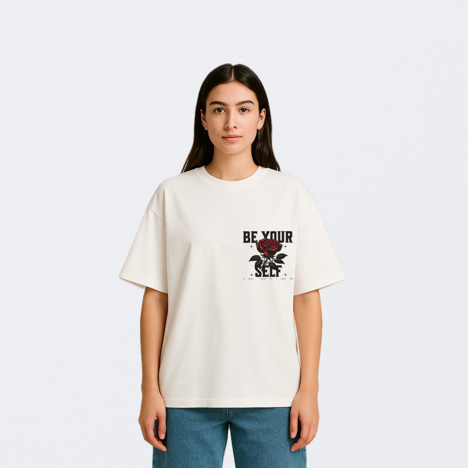 Be Your Self Oversized Tee