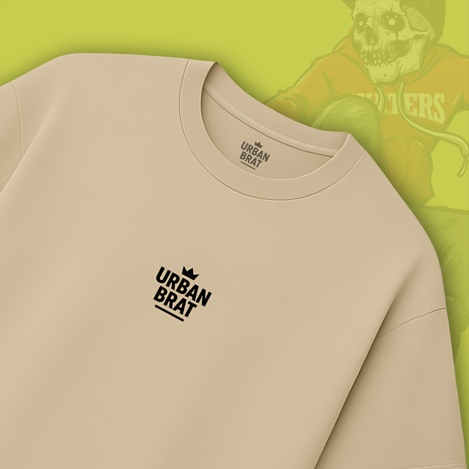 Undead Brat-Skater Oversized Tee