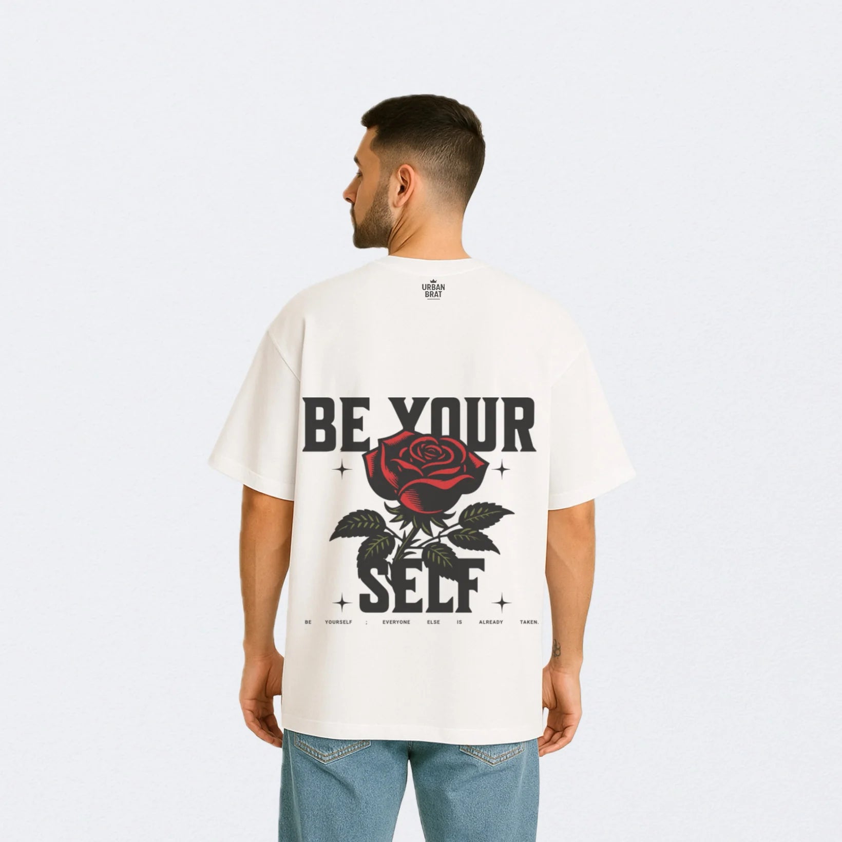 Be Your Self Oversized Tee