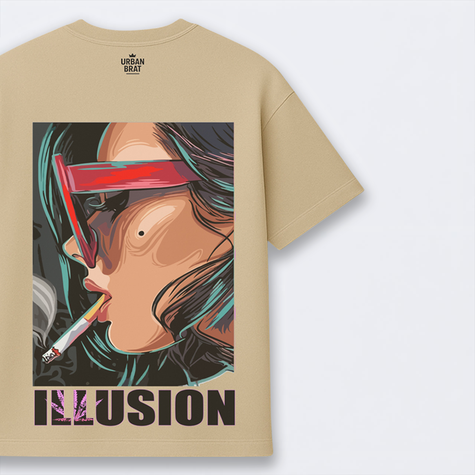 Urban Illusion Oversized Tee