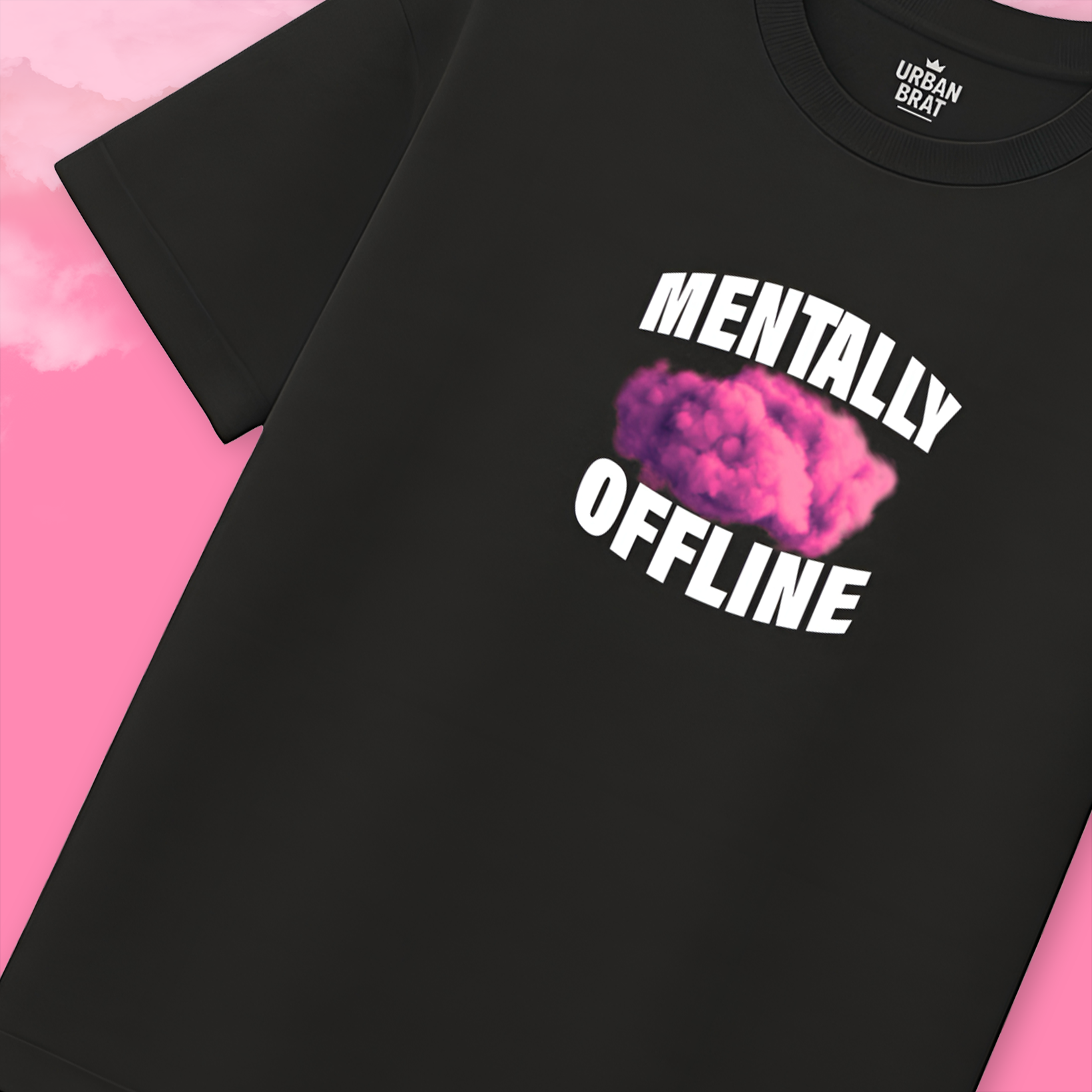 Mentally Offline Oversized Tee