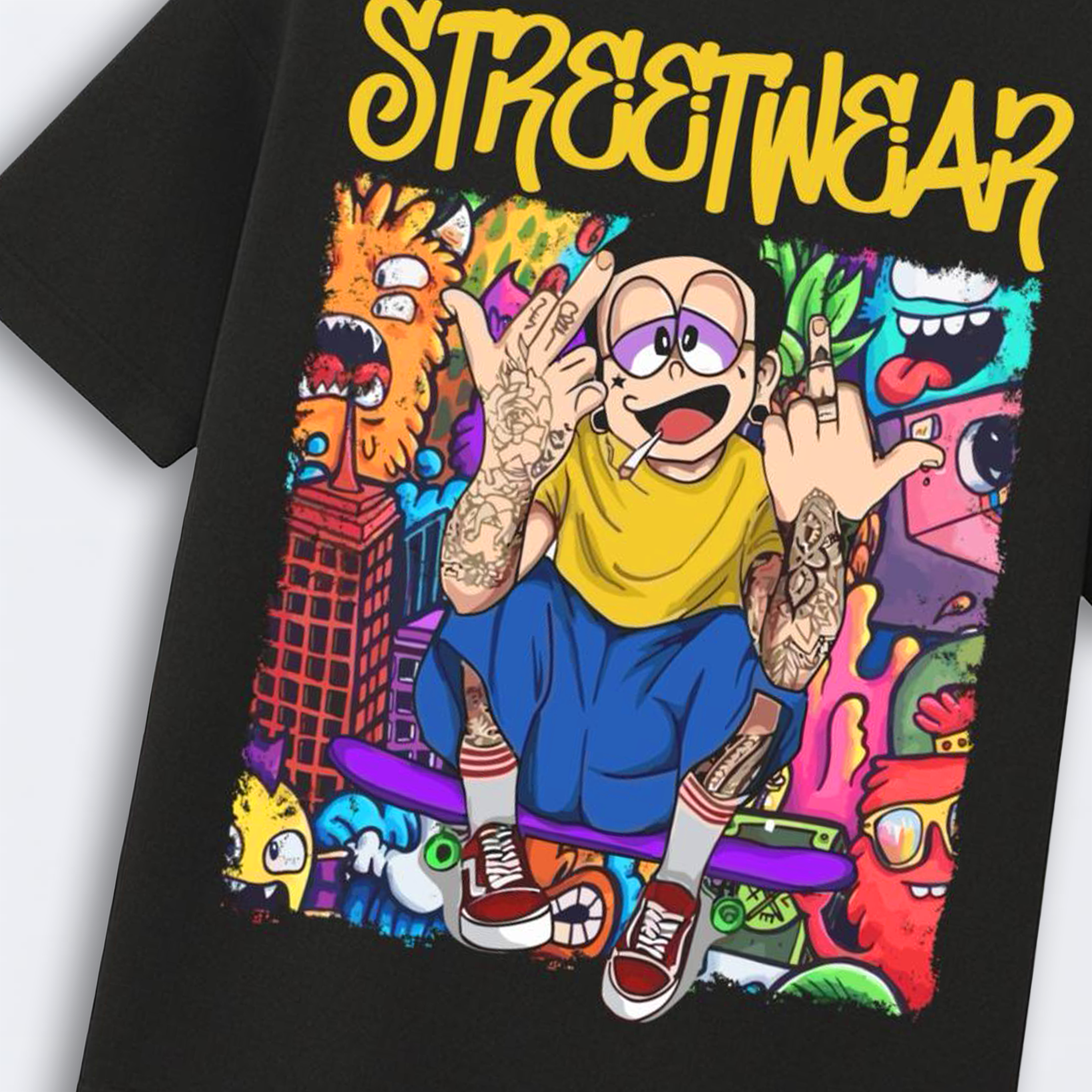 Mad Streets Oversized Tee