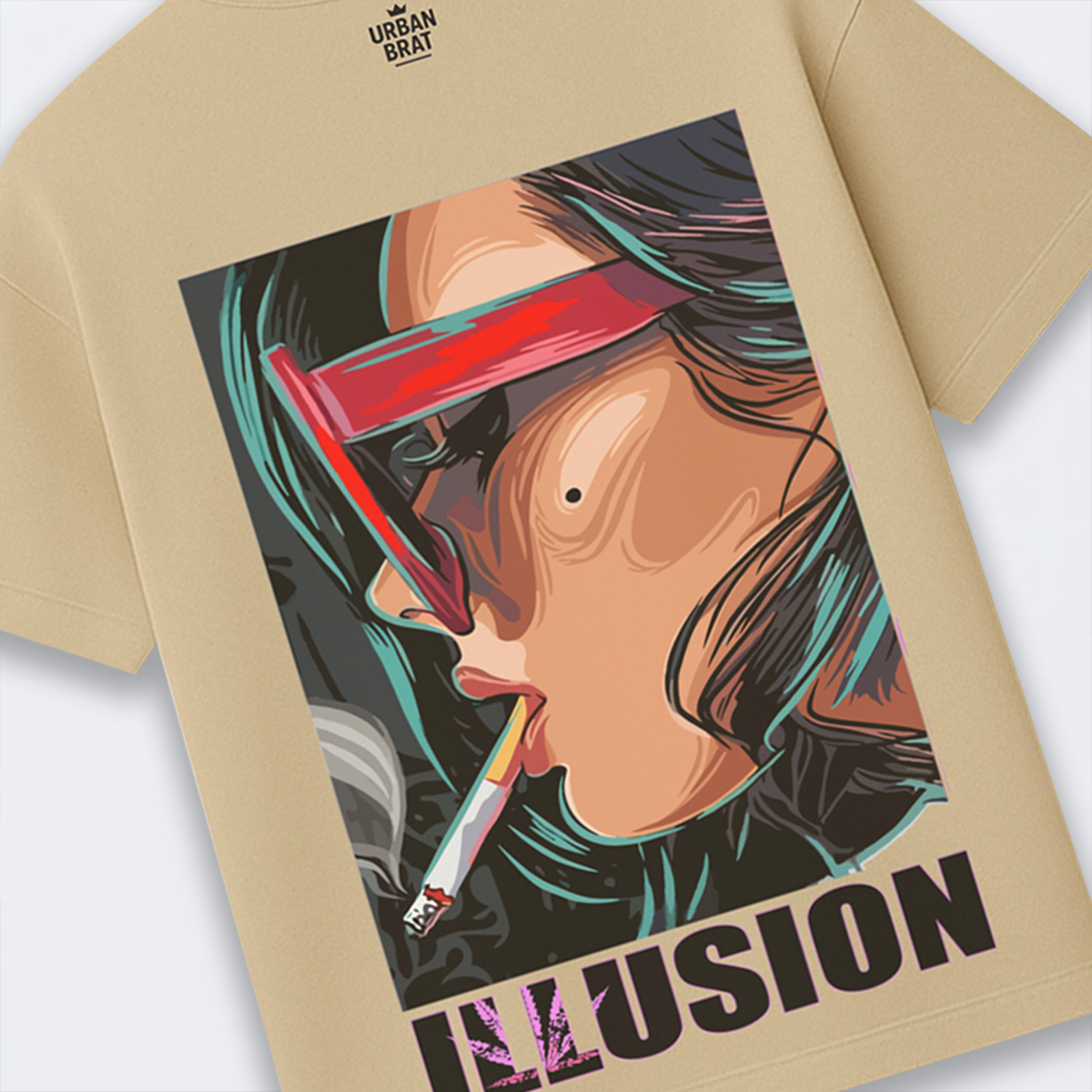 Urban Illusion Oversized Tee