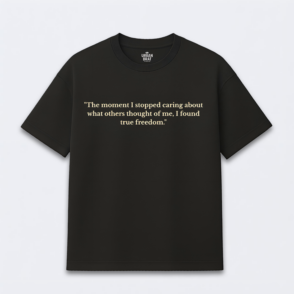 I Don’t Care Angel Oversized Tee