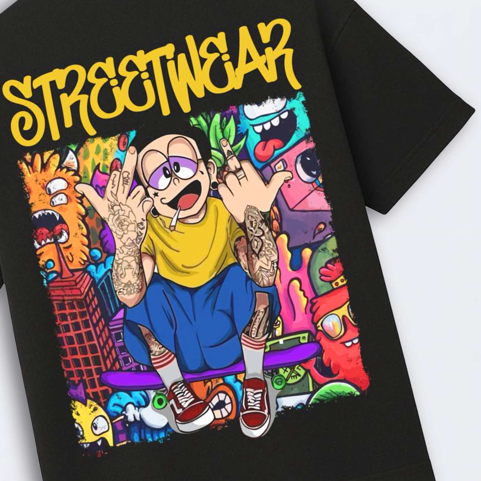 Mad Streets Oversized Tee