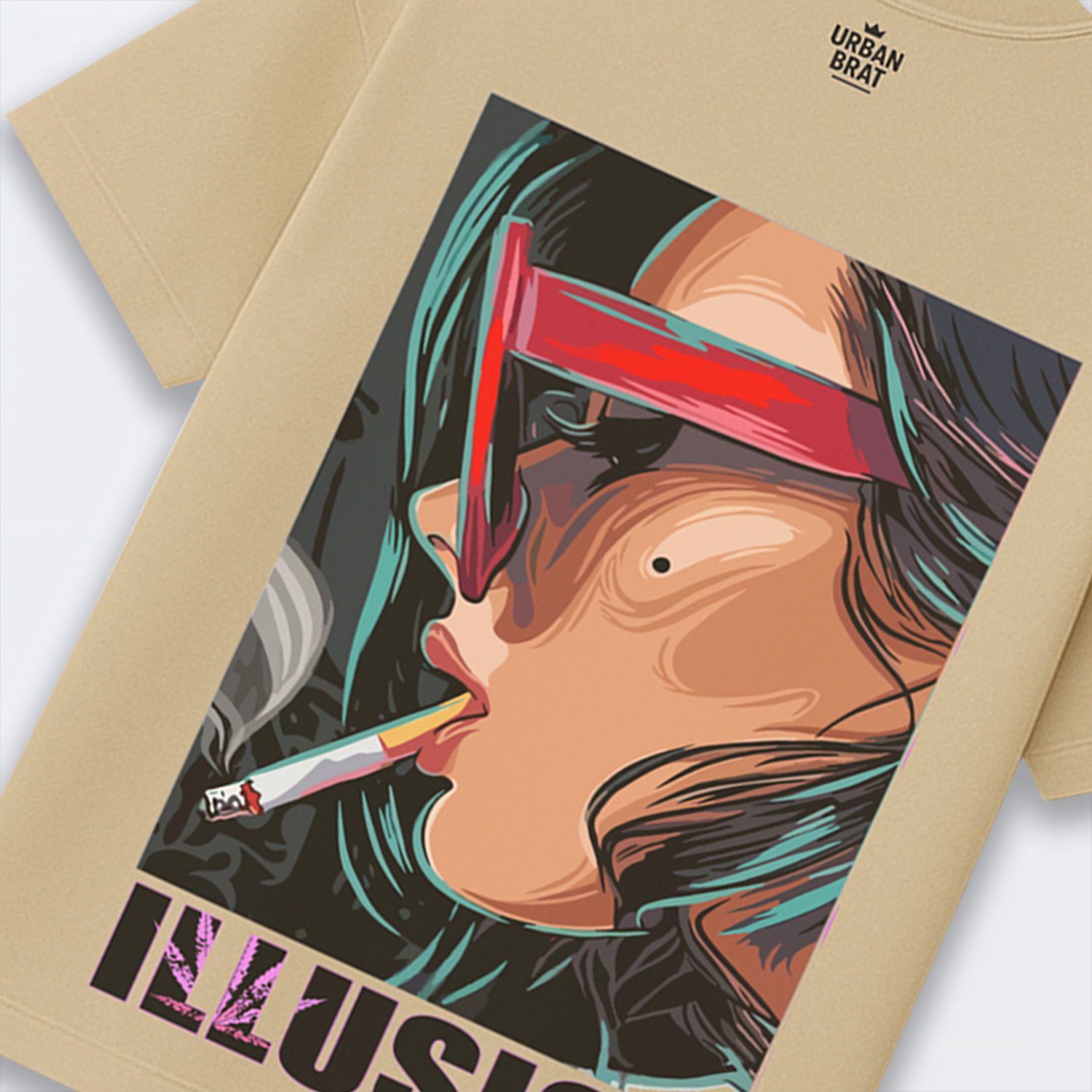 Urban Illusion Oversized Tee