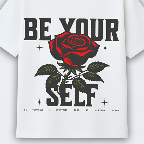 Be Your Self Oversized Tee