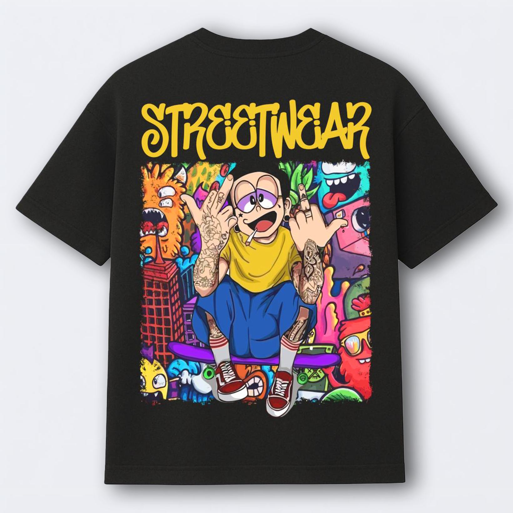 Mad Streets Oversized Tee