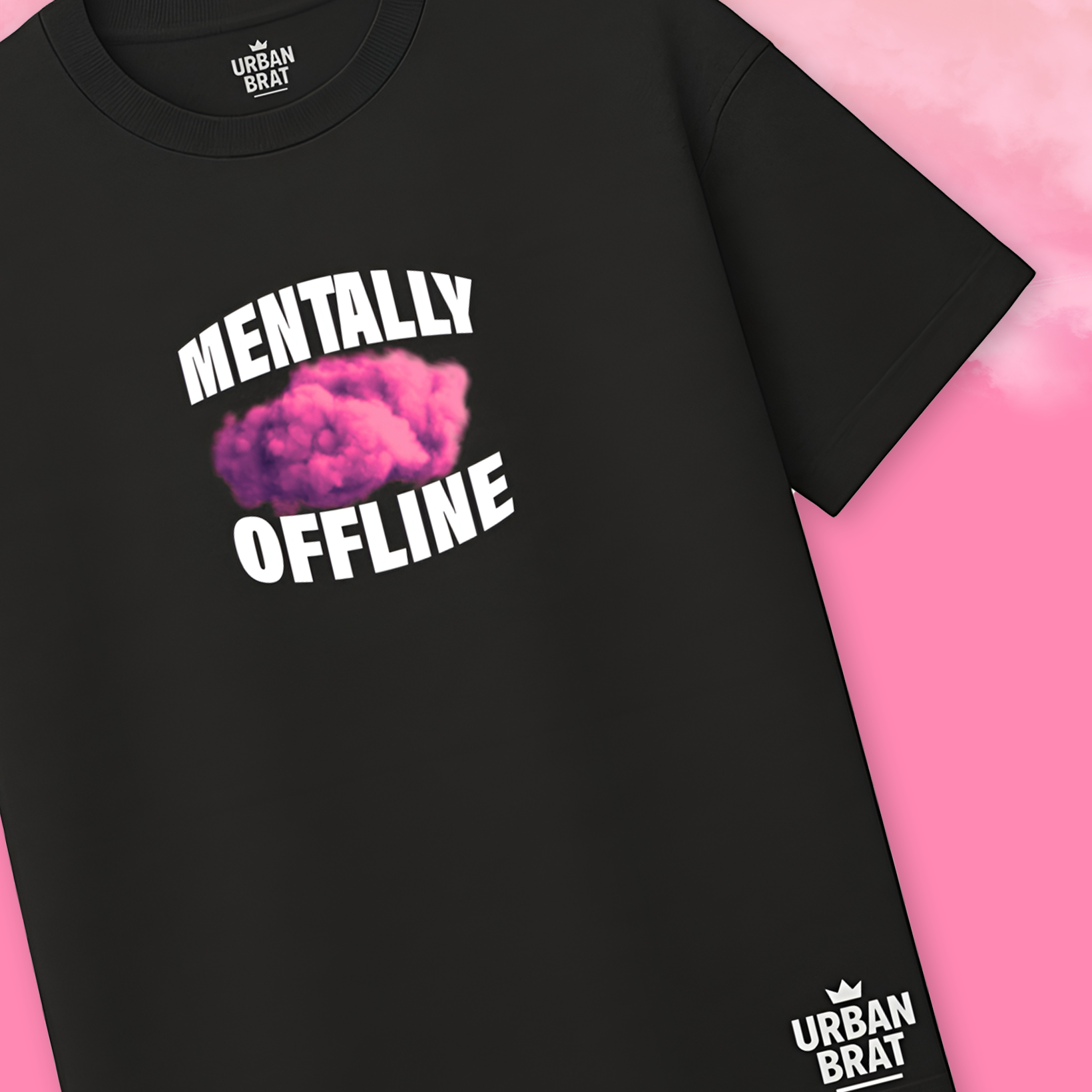 Mentally Offline Oversized Tee