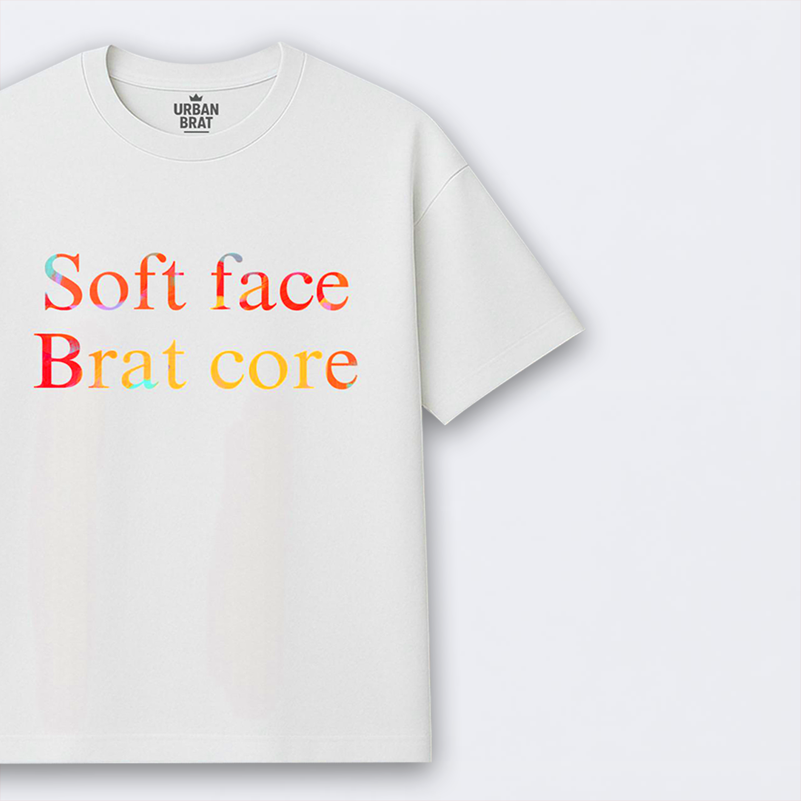 Soft Face Brat Core Oversized Tee