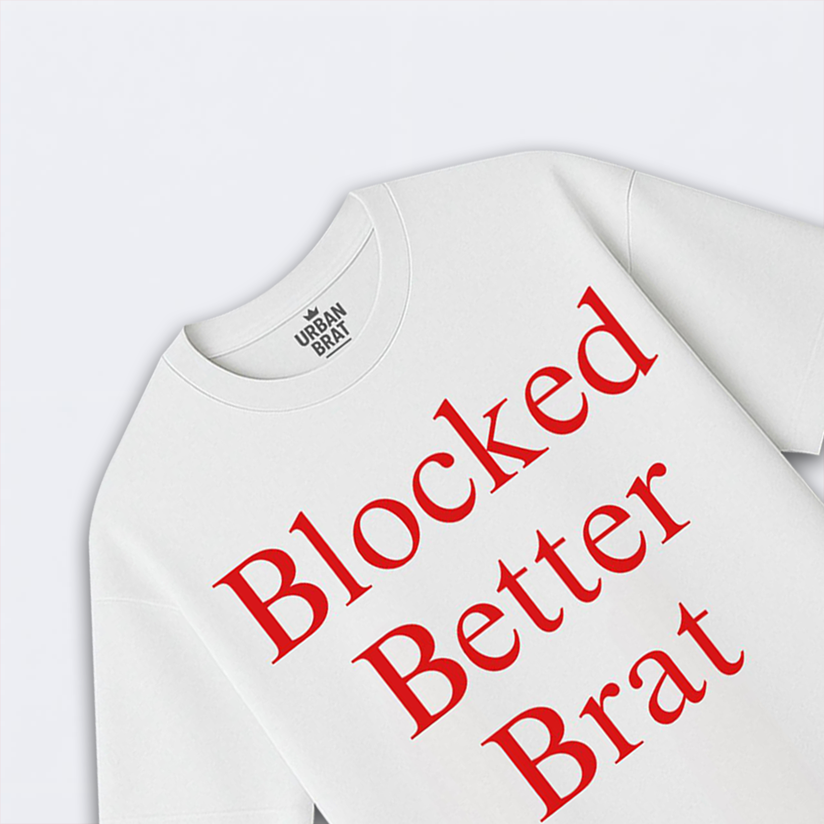 Blocked Better Brat Oversized Tee