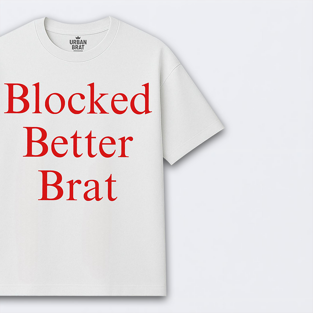 Blocked Better Brat Oversized Tee