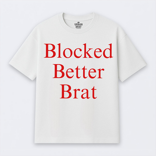 Blocked Better Brat Oversized Tee